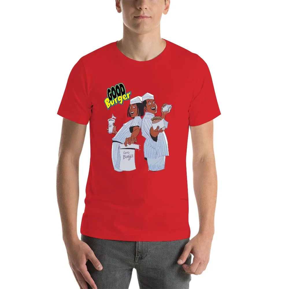 Good Burger "The Animated Series" Men's Short Sleeve T-shirt - Red