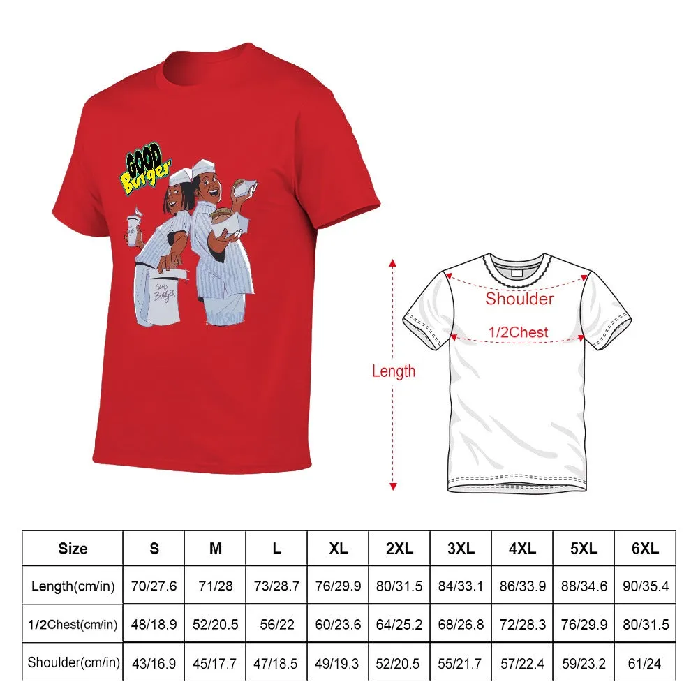 Good Burger "The Animated Series" Men's Short Sleeve T-shirt - Red