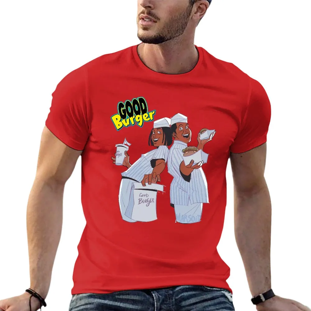 Good Burger "The Animated Series" Men's Short Sleeve T-shirt - Red