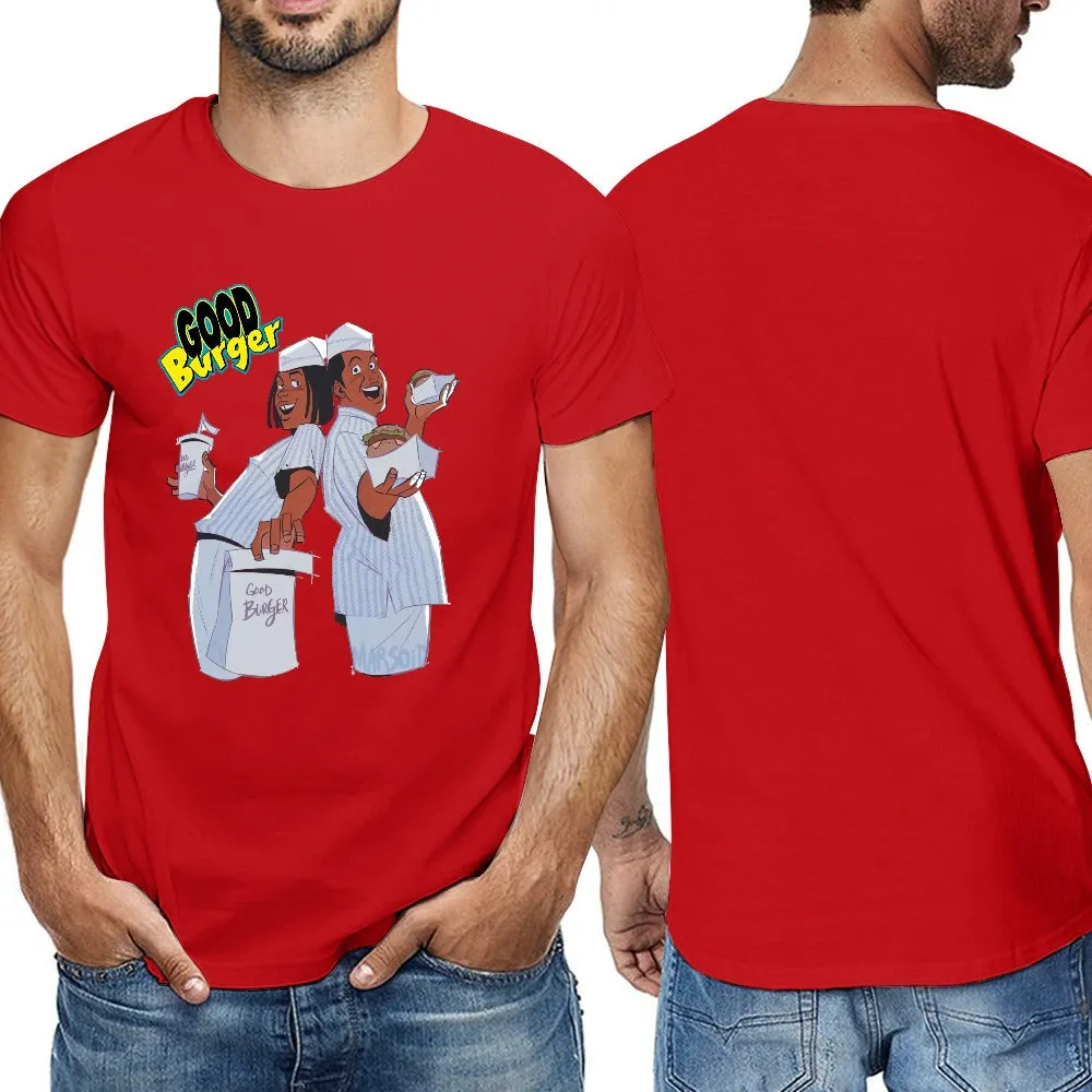 Good Burger "The Animated Series" Men's Short Sleeve T-shirt - Red