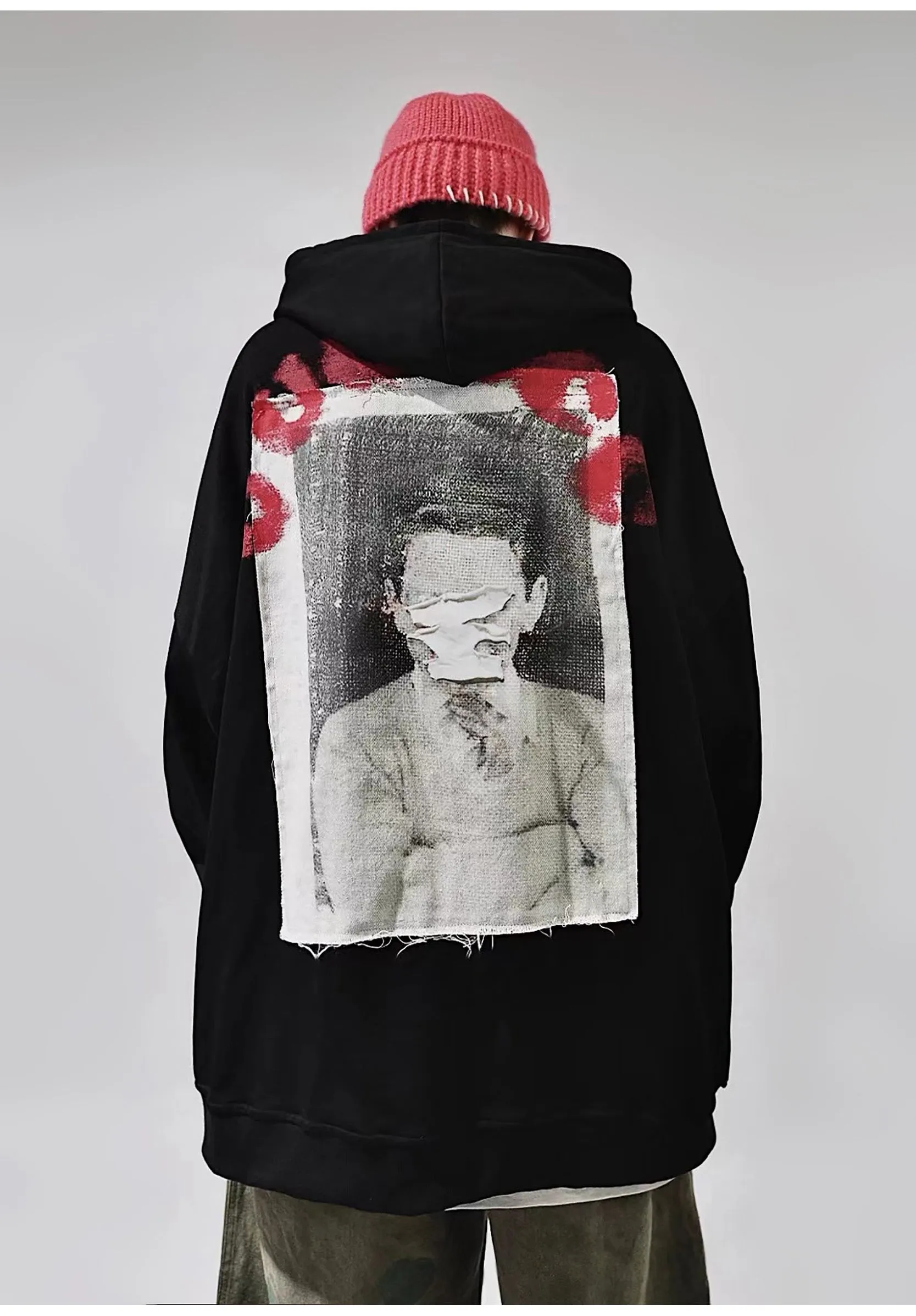 Graffiti Deconstructed Oversized Hoodie