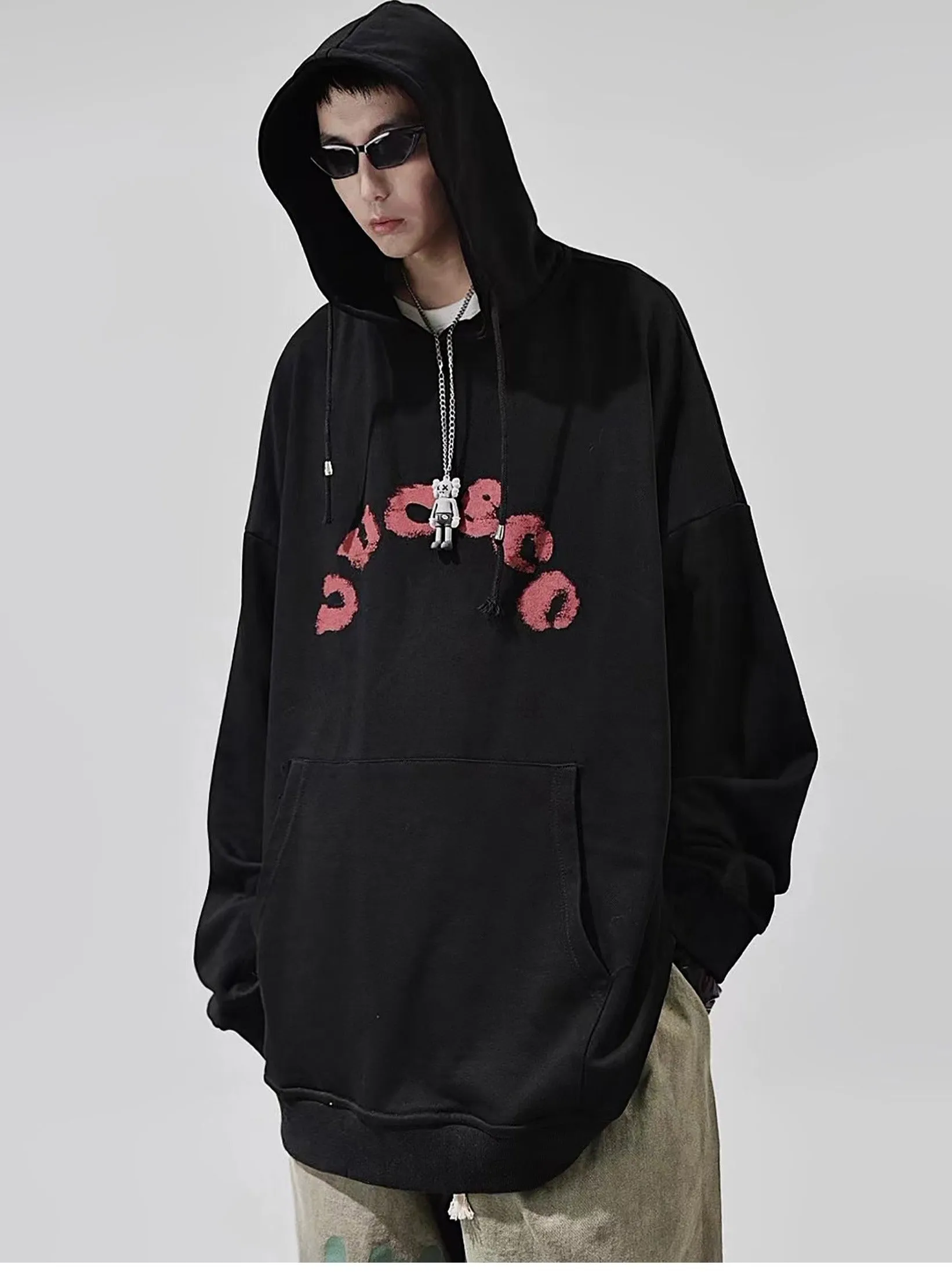 Graffiti Deconstructed Oversized Hoodie