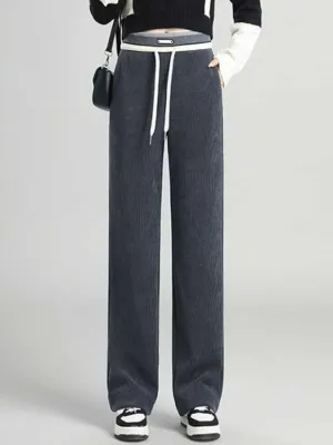 Grey Heart Printed Joggers