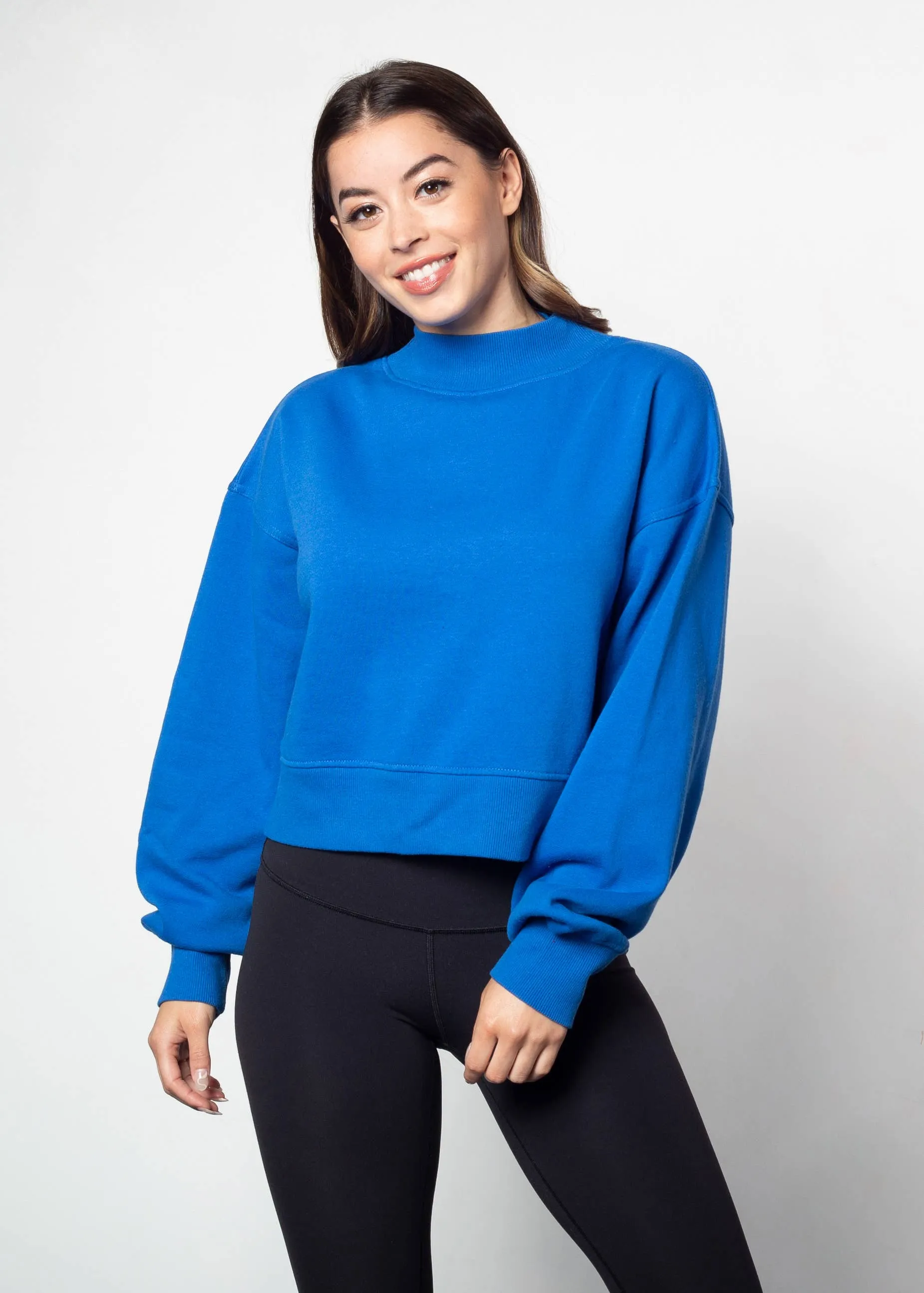 Hailey Sweatshirt: Royal