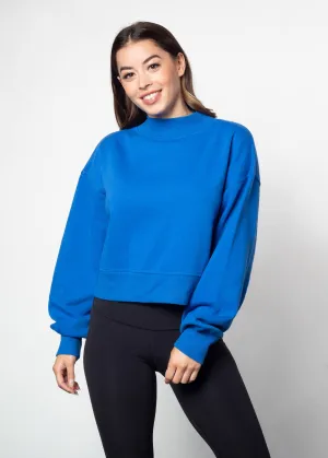 Hailey Sweatshirt: Royal