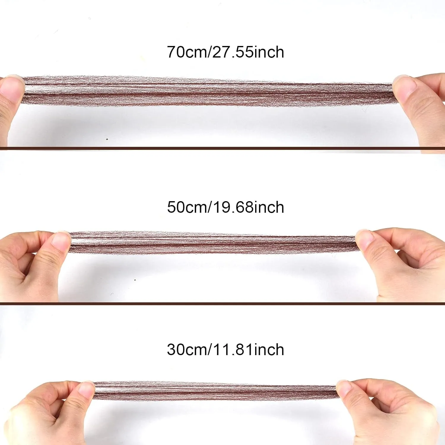 Hair Accessories Hair Net Set, Includes 40Pcs Invisible Hair Nets for Ballet Recital & 80Pcs Bobby Pins for Bun Maker, Brown, 3 Size