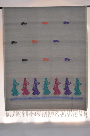 Handloom Mercerised Cotton Gollabhama Dupatta