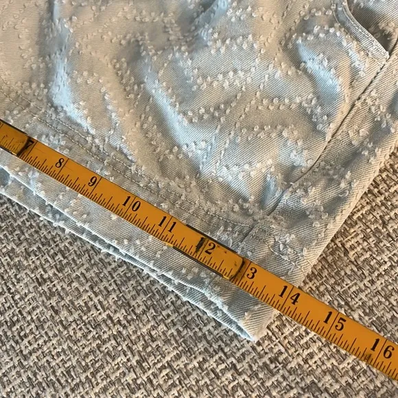 Happy X Nature High Waist Textured Belted Shorts