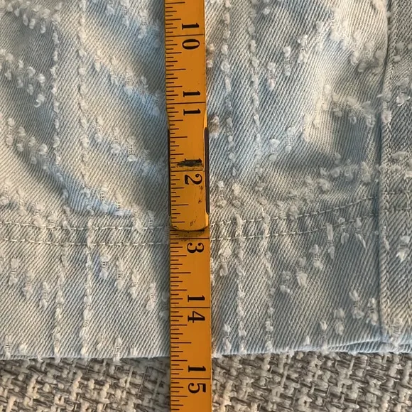Happy X Nature High Waist Textured Belted Shorts