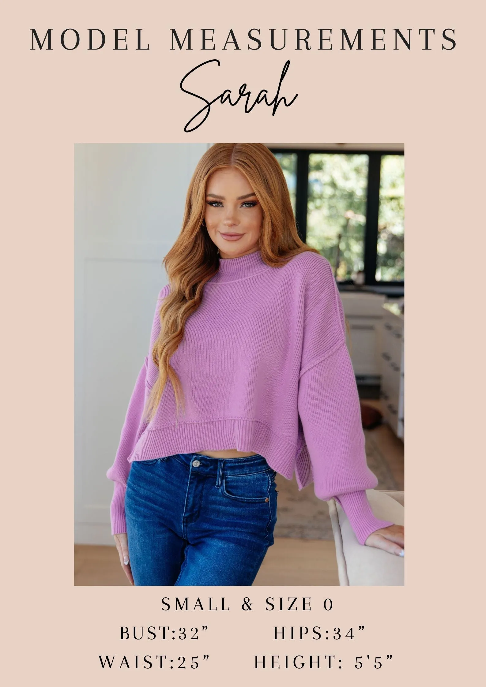 Hazel Blues® |  Least High Maintenance Contrast Trim Sweater