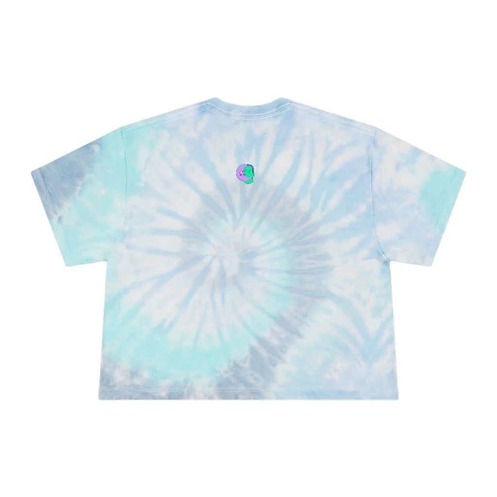 Helga PatakDEEZ Tie-Dye Crop Tee