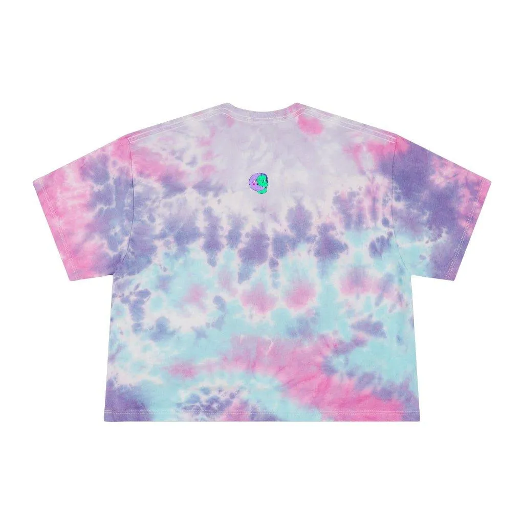Helga PatakDEEZ Tie-Dye Crop Tee