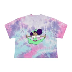 Helga PatakDEEZ Tie-Dye Crop Tee