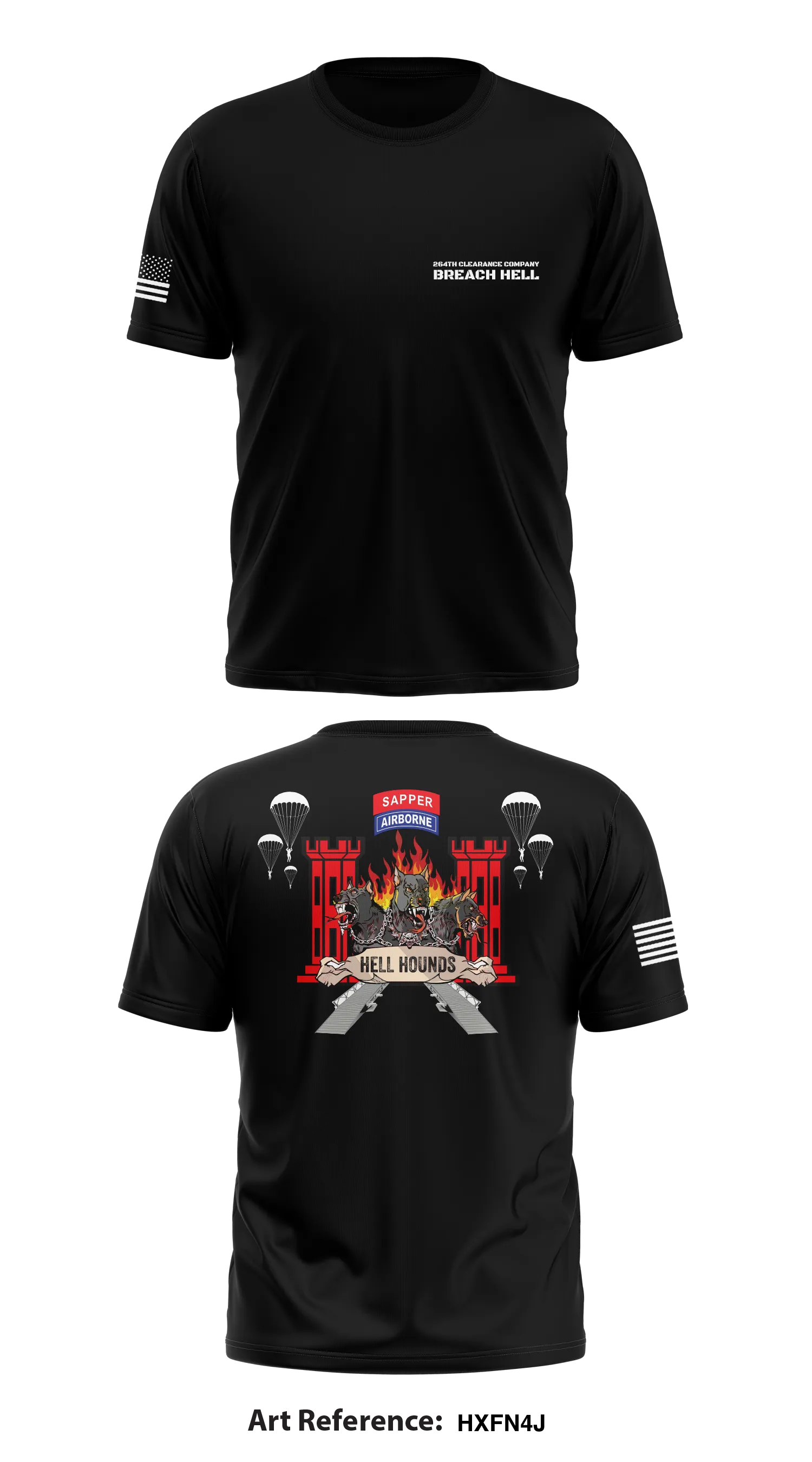 Hell Hounds  Core Men's SS Performance Tee - Hxfn4j