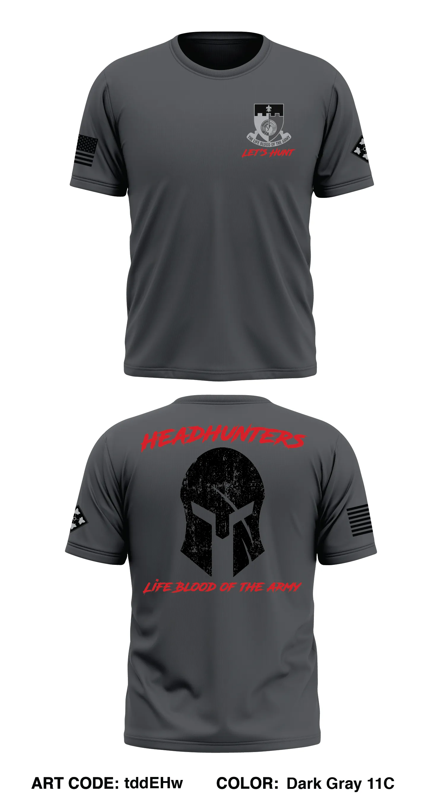 HHC, 64BSB, 3ABCT Store 1 Core Men's SS Performance Tee - tddEHw