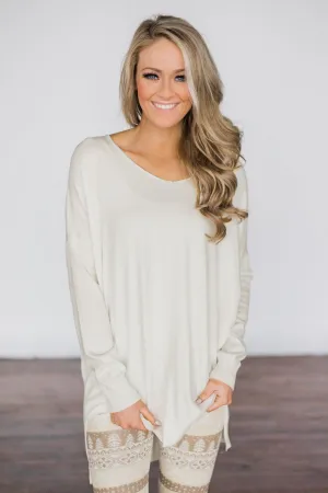 Hold On To Me Sweater - Ivory
