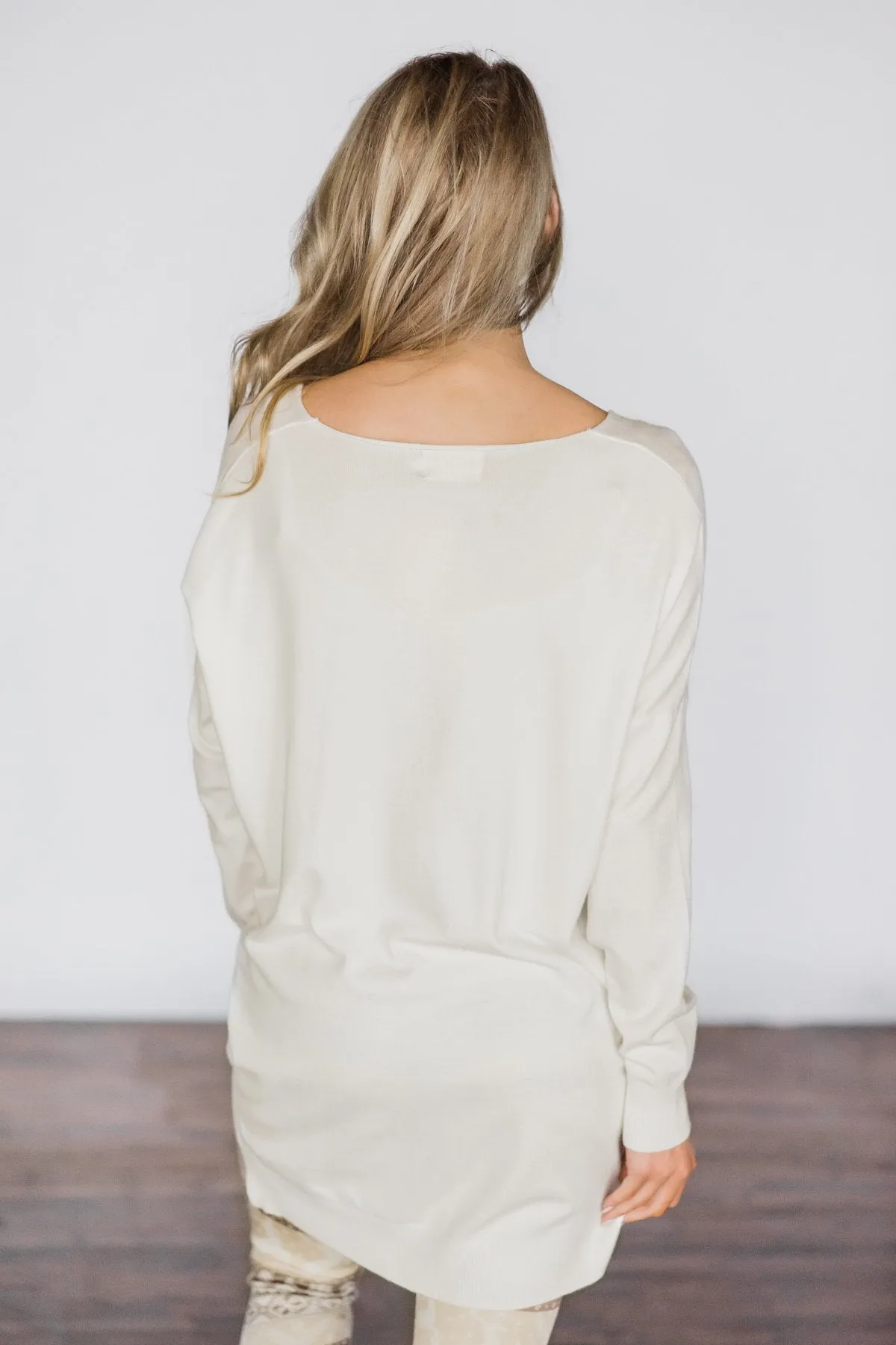 Hold On To Me Sweater - Ivory