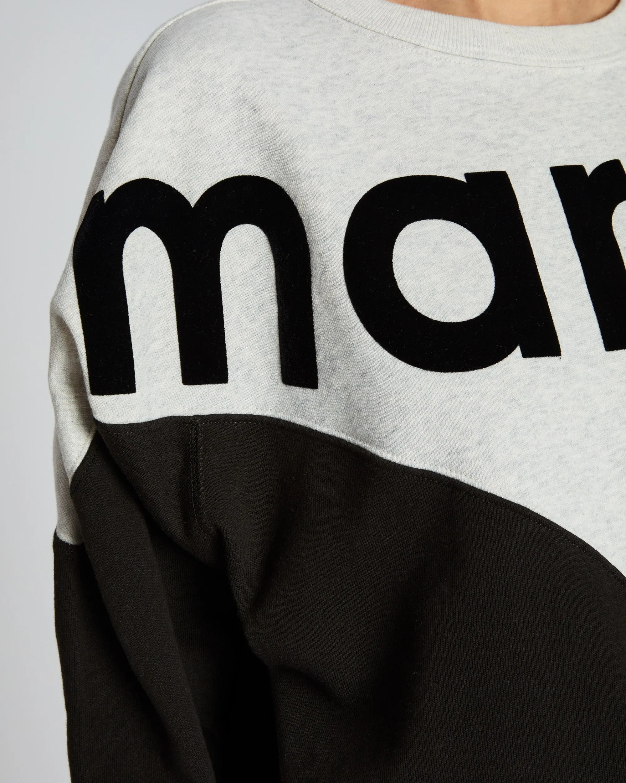 Houston Sweatshirt in Faded Black
