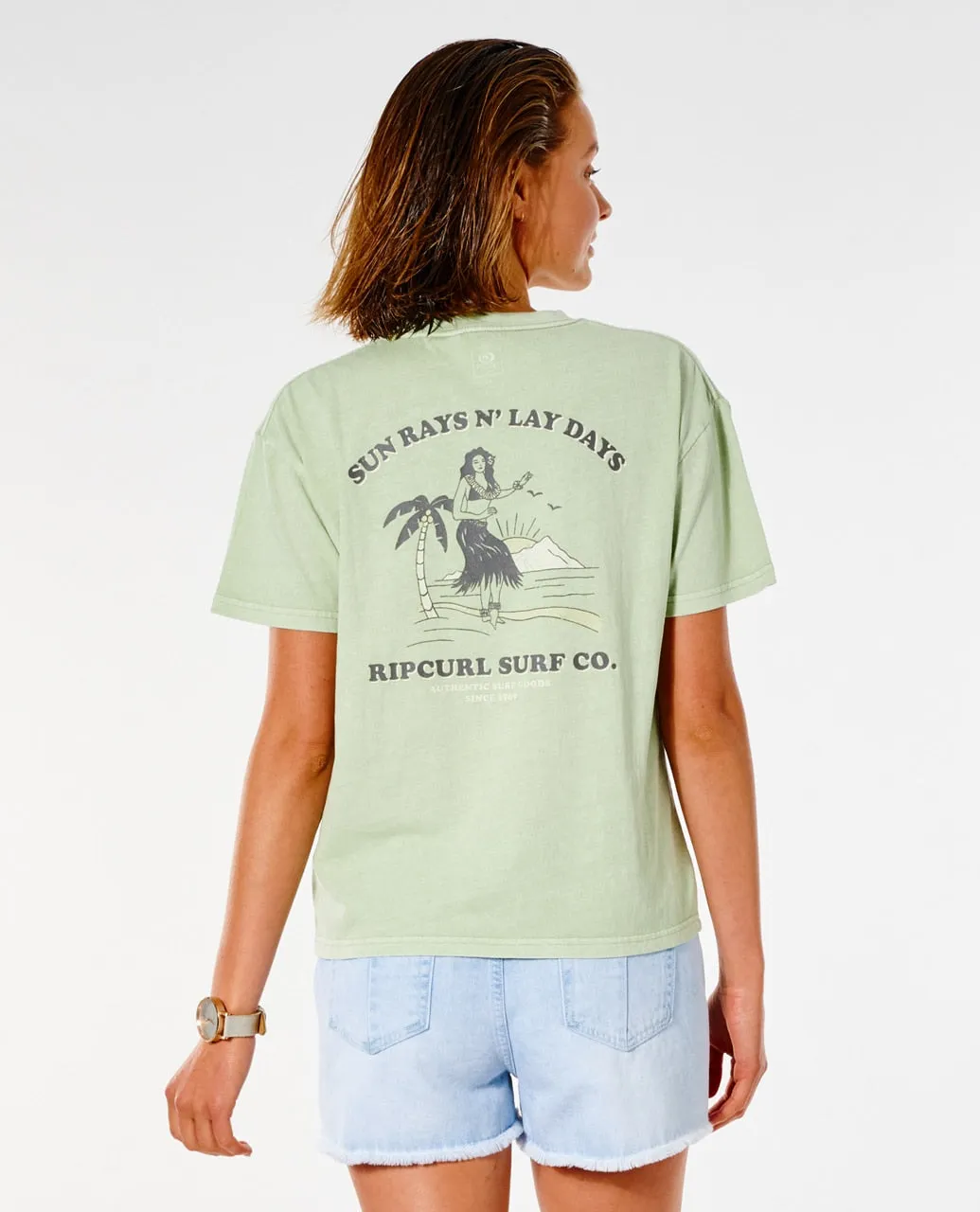 Hula Girl Relaxed Tee