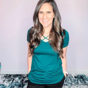 Hunter Green Top
