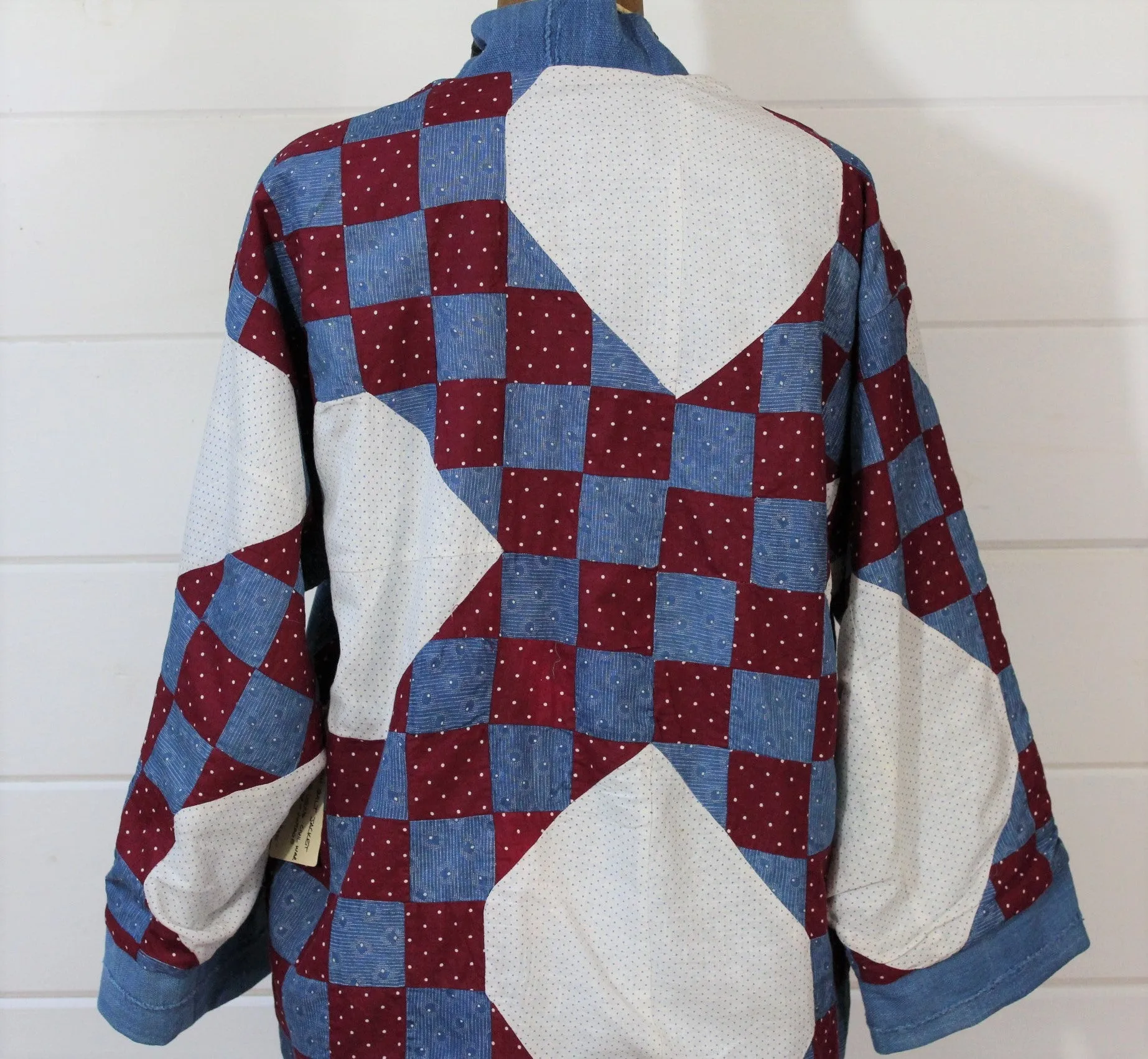 Indigo Calico Quilt jacket(available at our Palm Springs shop)