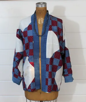 Indigo Calico Quilt jacket(available at our Palm Springs shop)
