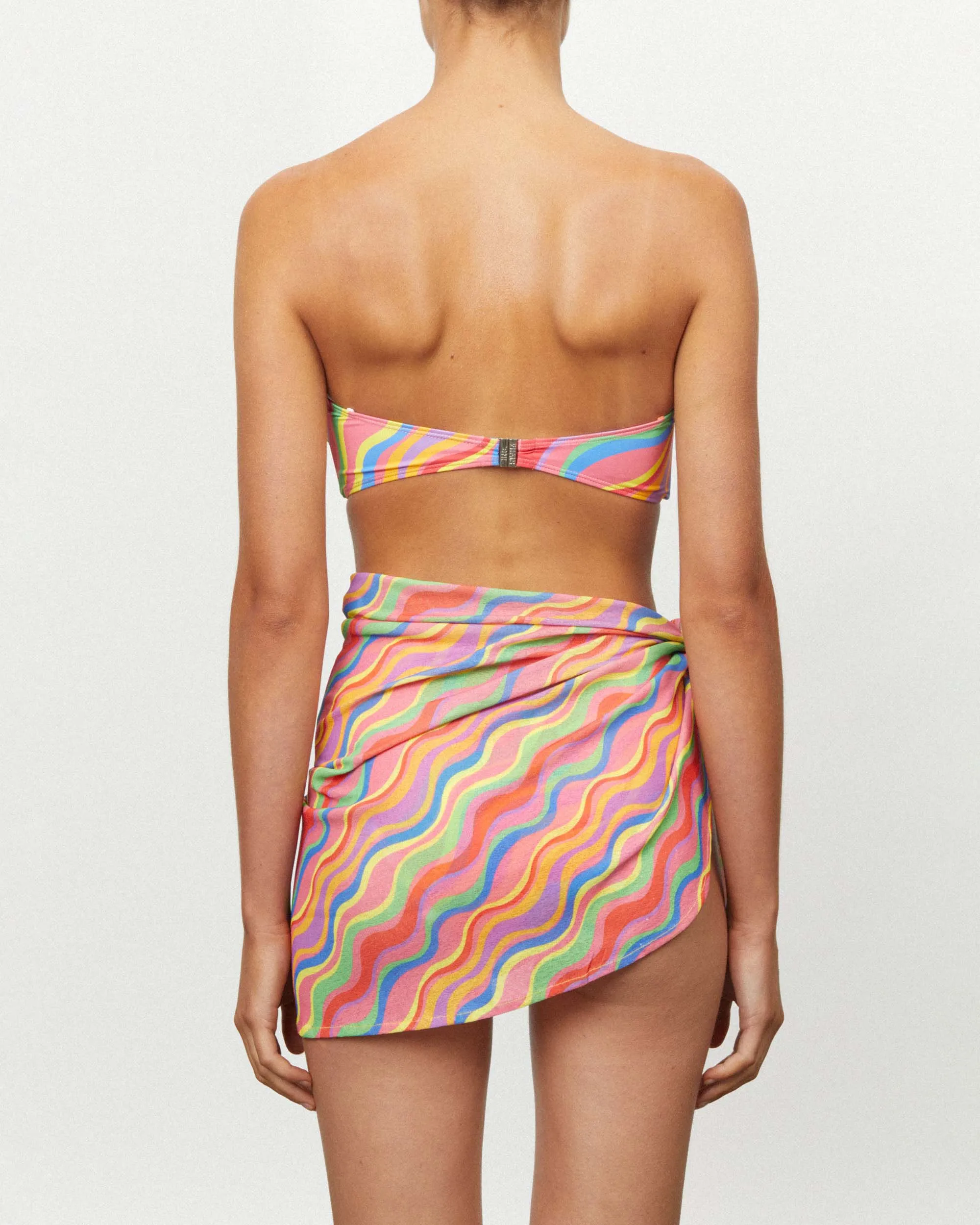Is Now Cool Rainbow Knot Bandeau INC054