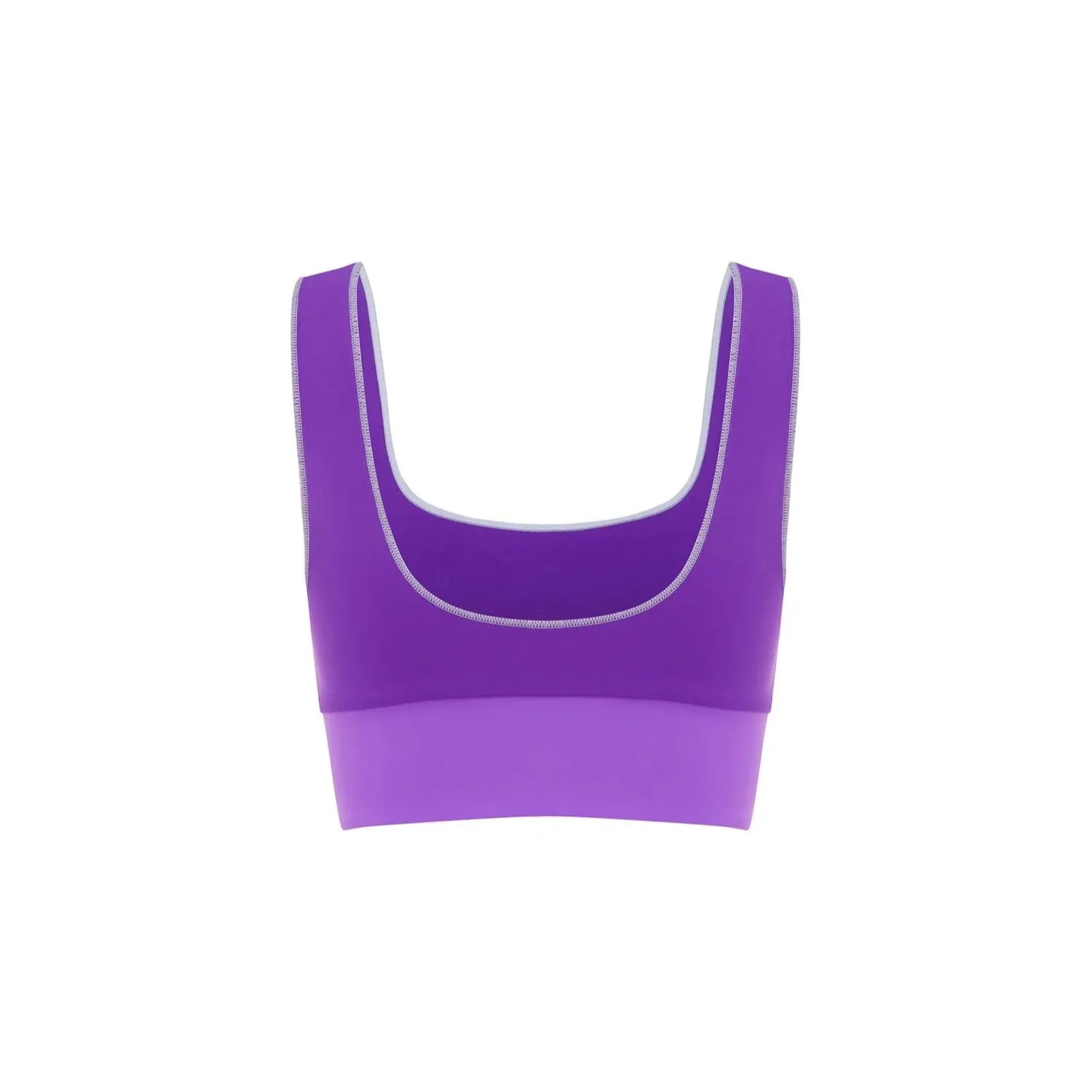 Its now cool Perwinkle The Contour Crop INC080