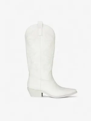 Jada | Women's Pointed Toe Western Cowboy Boots with Chunky Heel