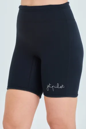 Jetpilot Pacer Ladies 9" Neo Shorts - Black