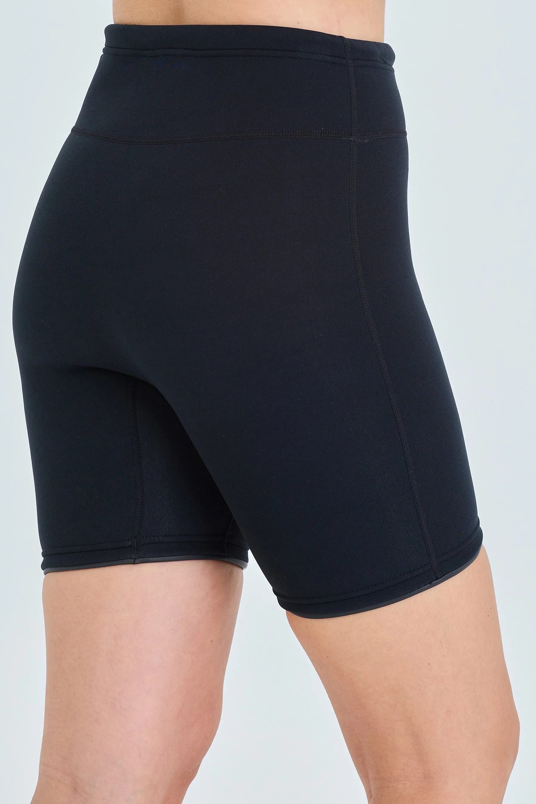 Jetpilot Pacer Ladies 9" Neo Shorts - Black