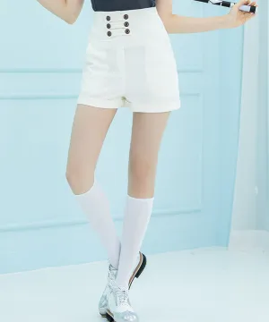 J.Jane Triple Straps Pants (White)