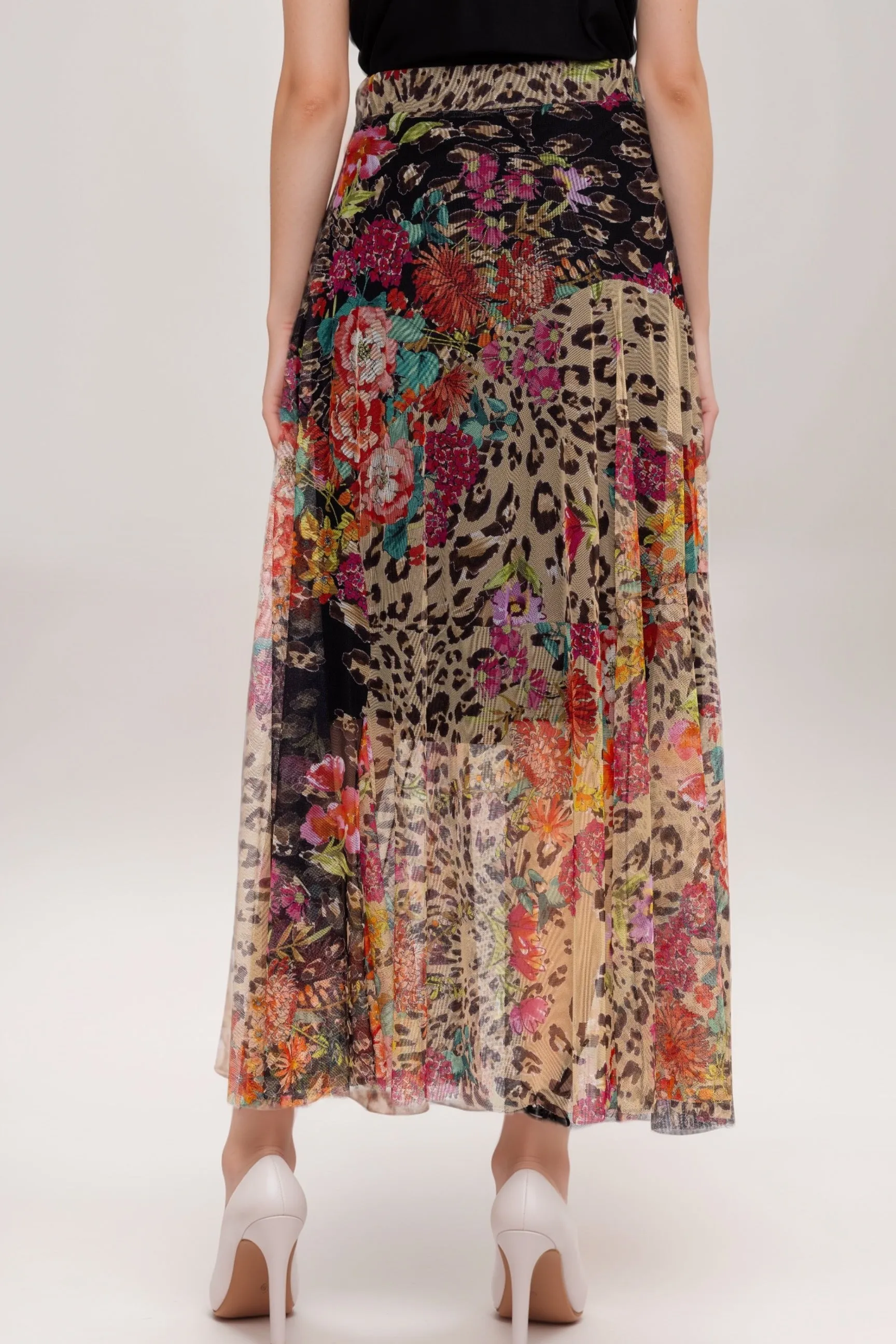 Johnny Was Biya Mazzy Patchwork Maxi Skirt B71224-8