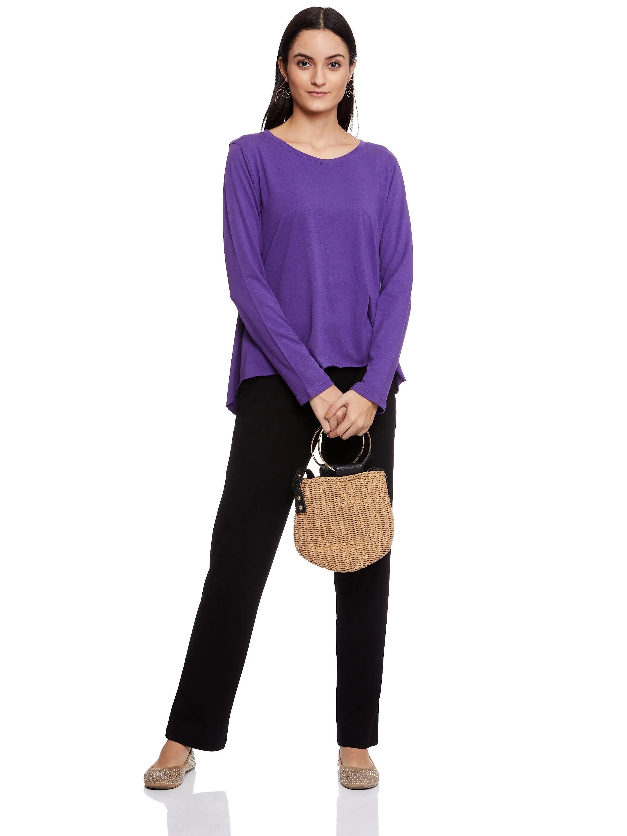 JOSS HI-LO TOP (PURPLE)