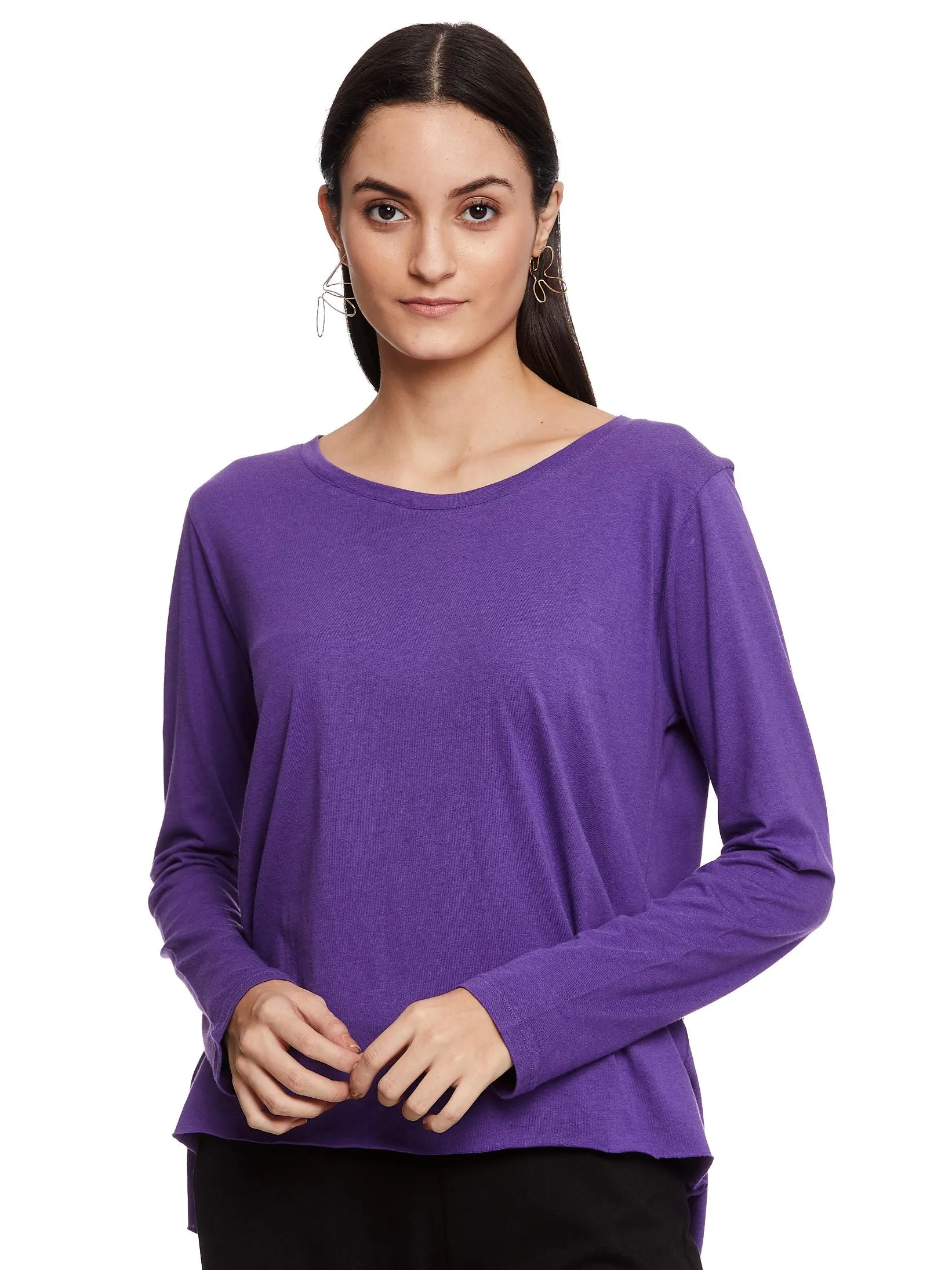 JOSS HI-LO TOP (PURPLE)