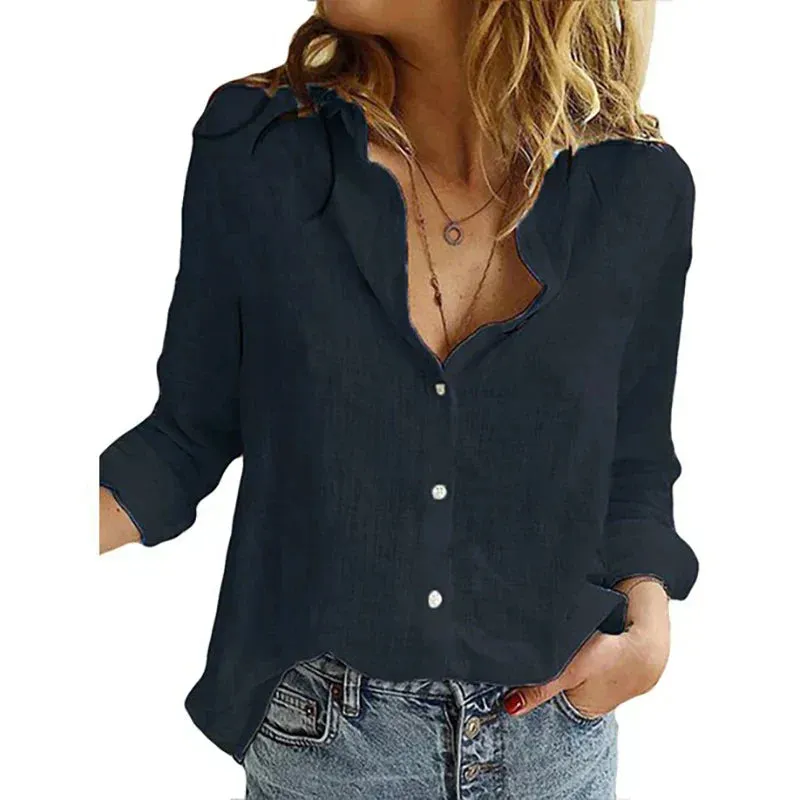 Kaia | Bird Print Long Sleeve Shirt