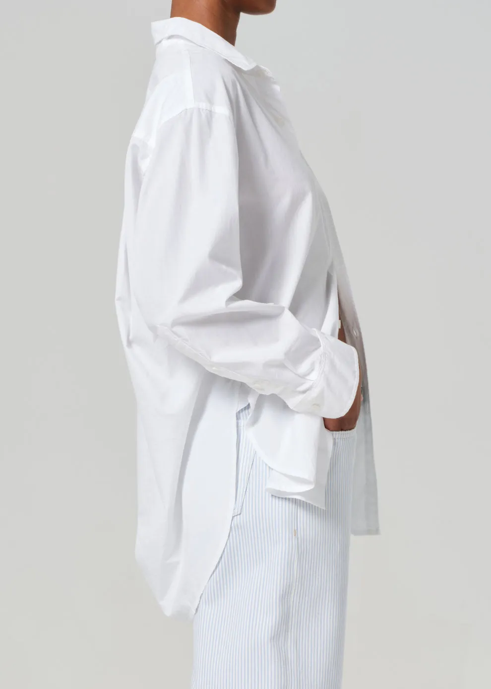 Kayla Shirt in Optic White