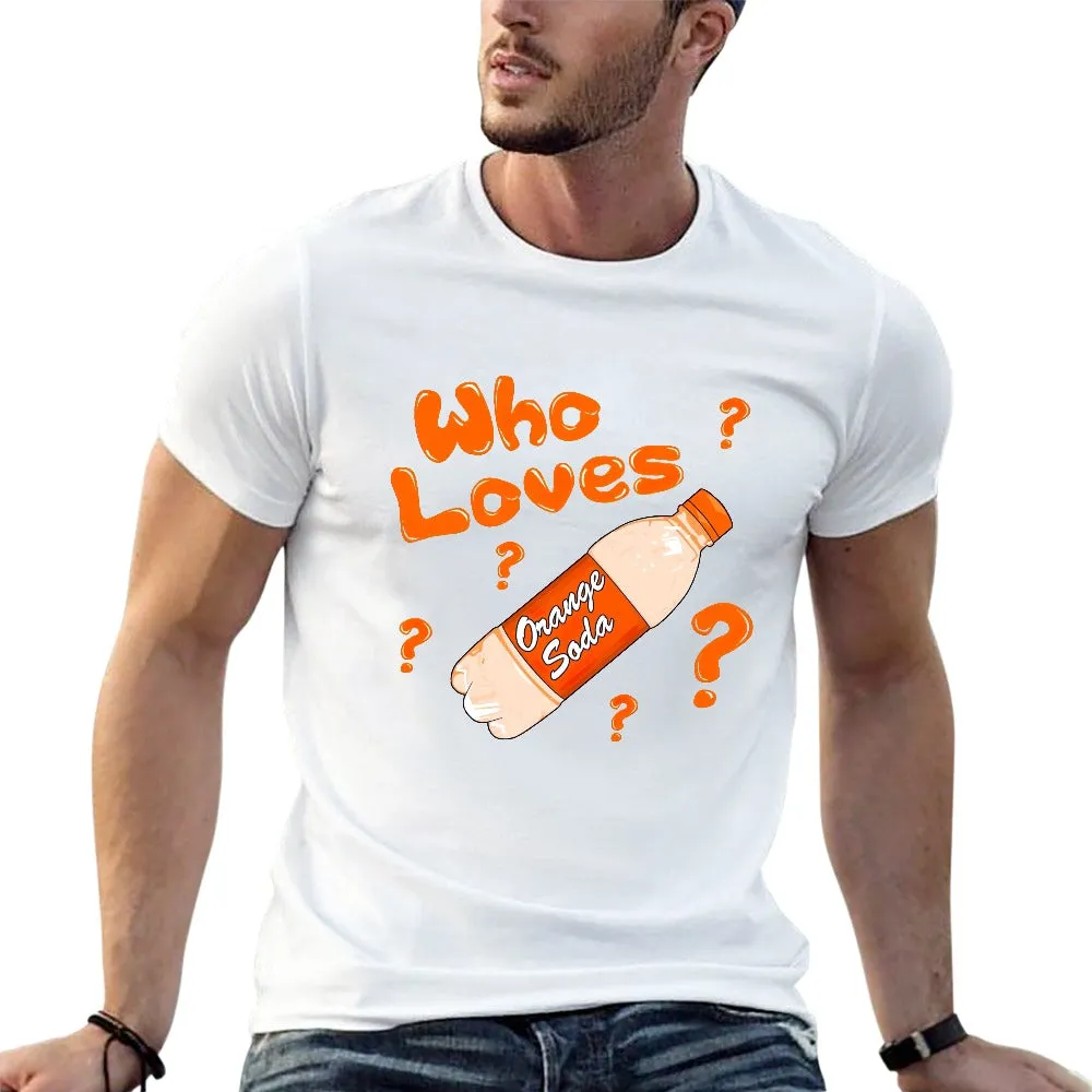 Kenan And Kel "Who Loves Orange Soda" Bottle Men's Short Sleeve T-shirt