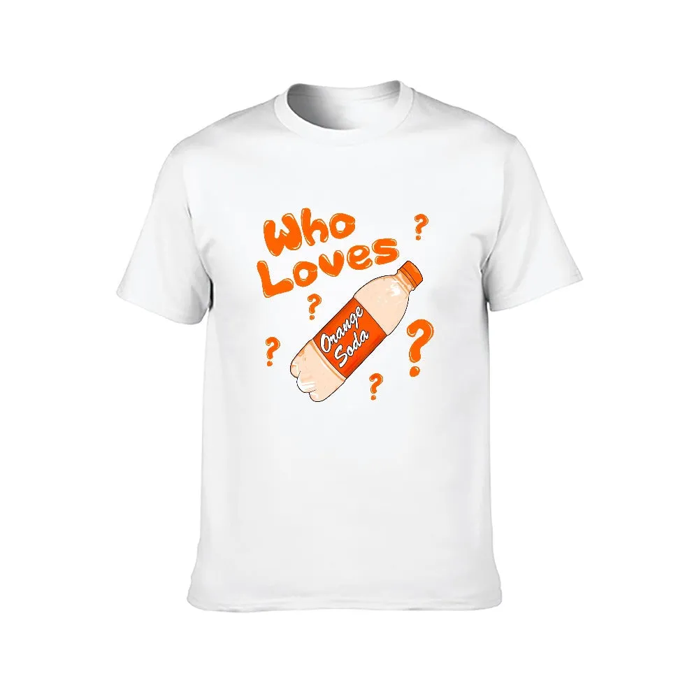 Kenan And Kel "Who Loves Orange Soda" Bottle Men's Short Sleeve T-shirt
