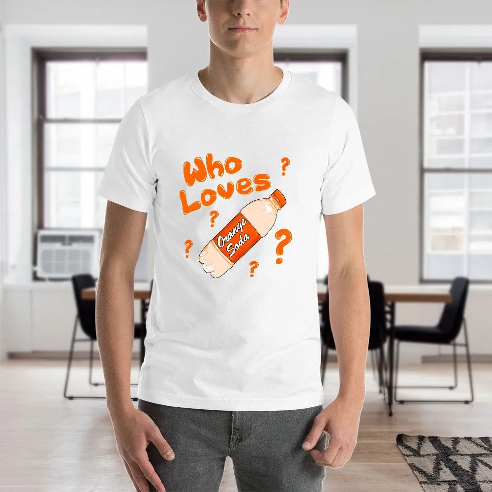 Kenan And Kel "Who Loves Orange Soda" Bottle Men's Short Sleeve T-shirt