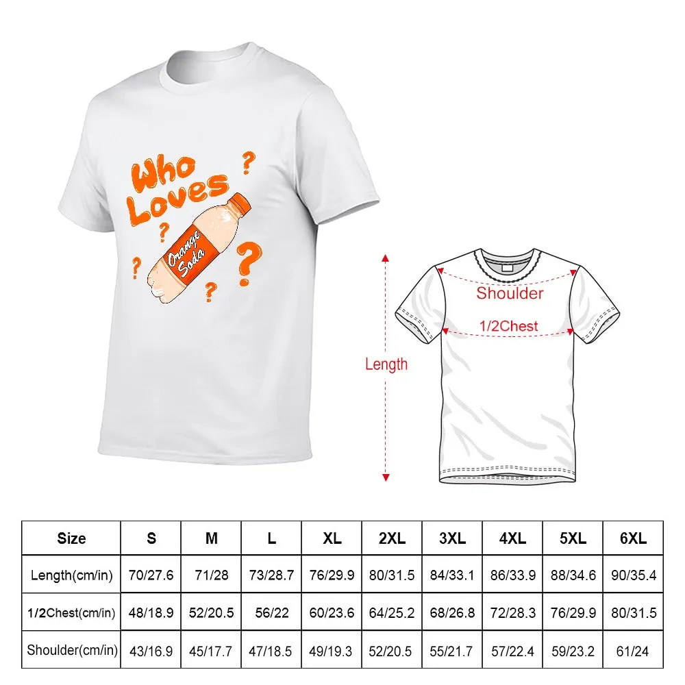Kenan And Kel "Who Loves Orange Soda" Bottle Men's Short Sleeve T-shirt