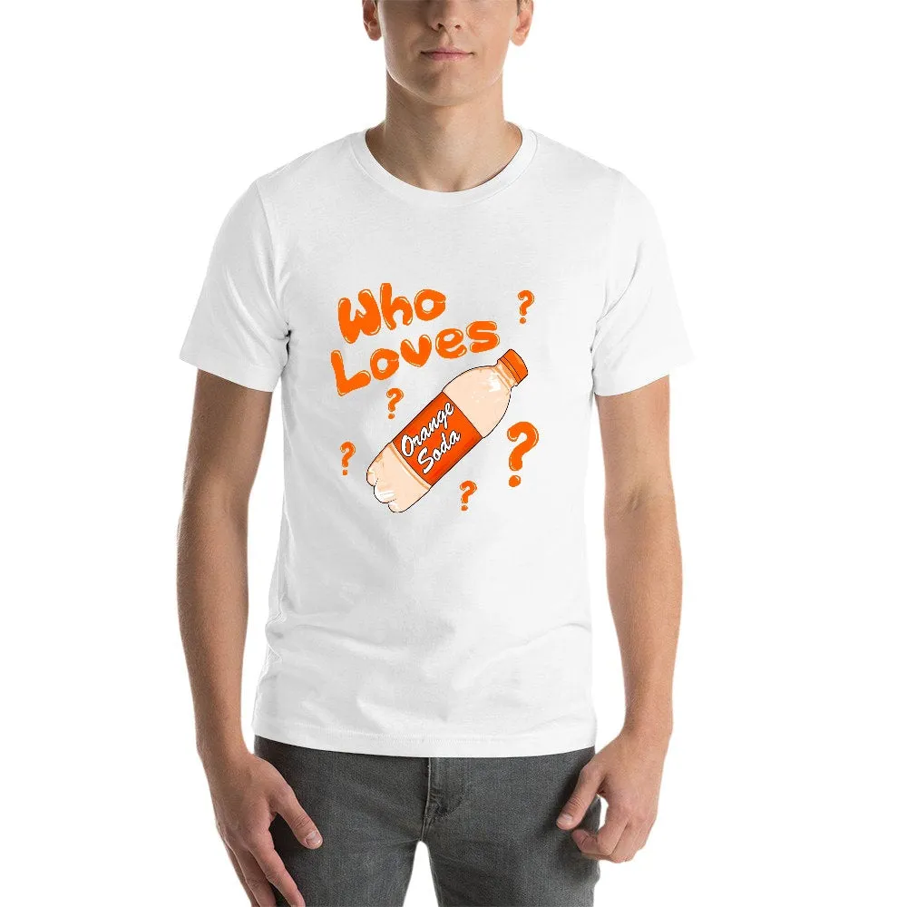 Kenan And Kel "Who Loves Orange Soda" Bottle Men's Short Sleeve T-shirt