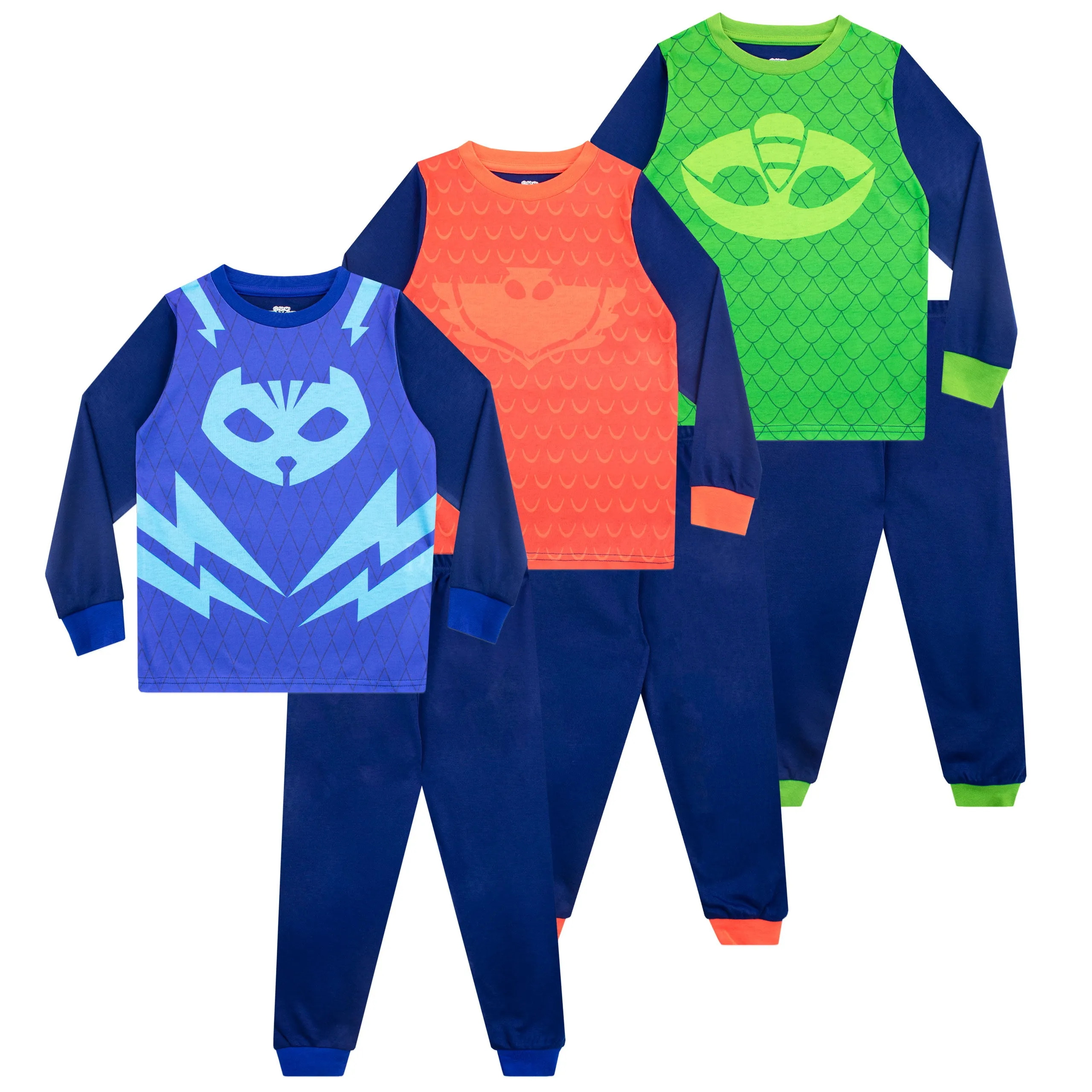 Kids PJ Masks Pajamas Pack of 3