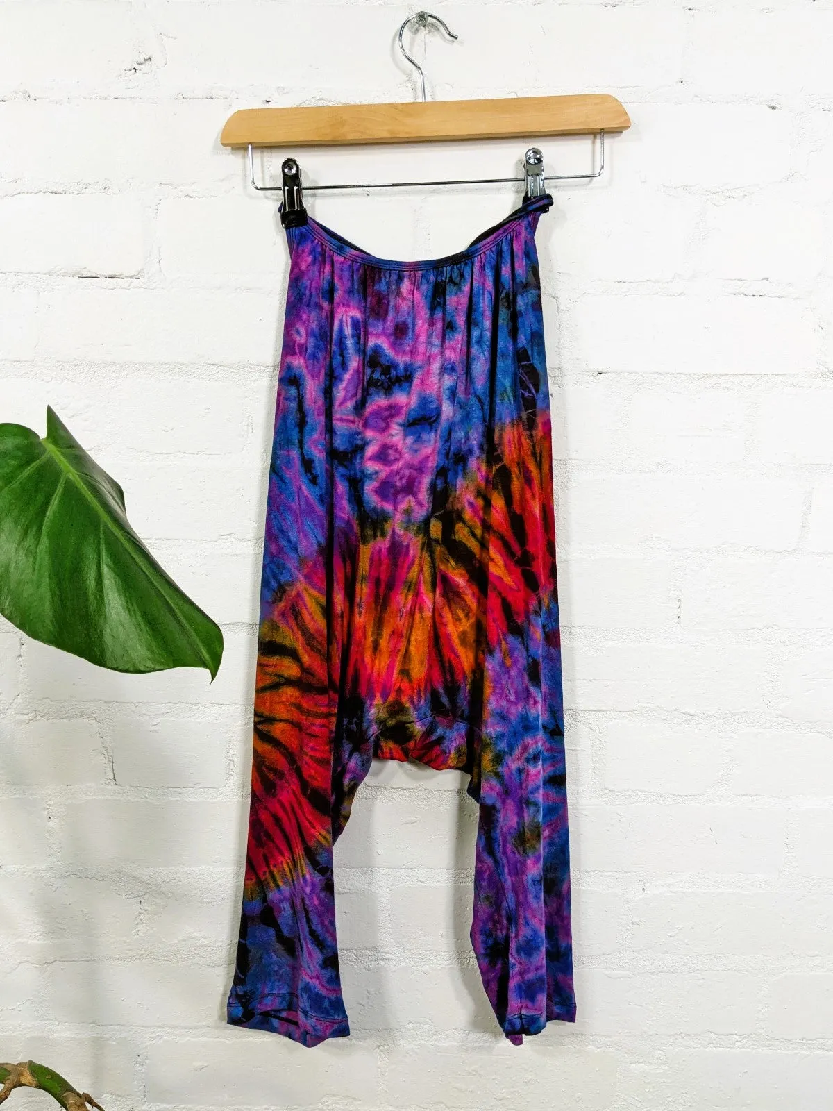 Kids Tie Dye Dungarees