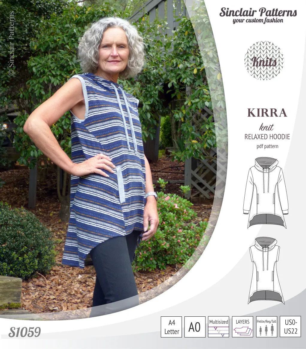 Kirra relaxed fit hoodie (PDF)