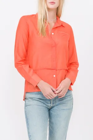 Korin Silk Cotton Button Up
