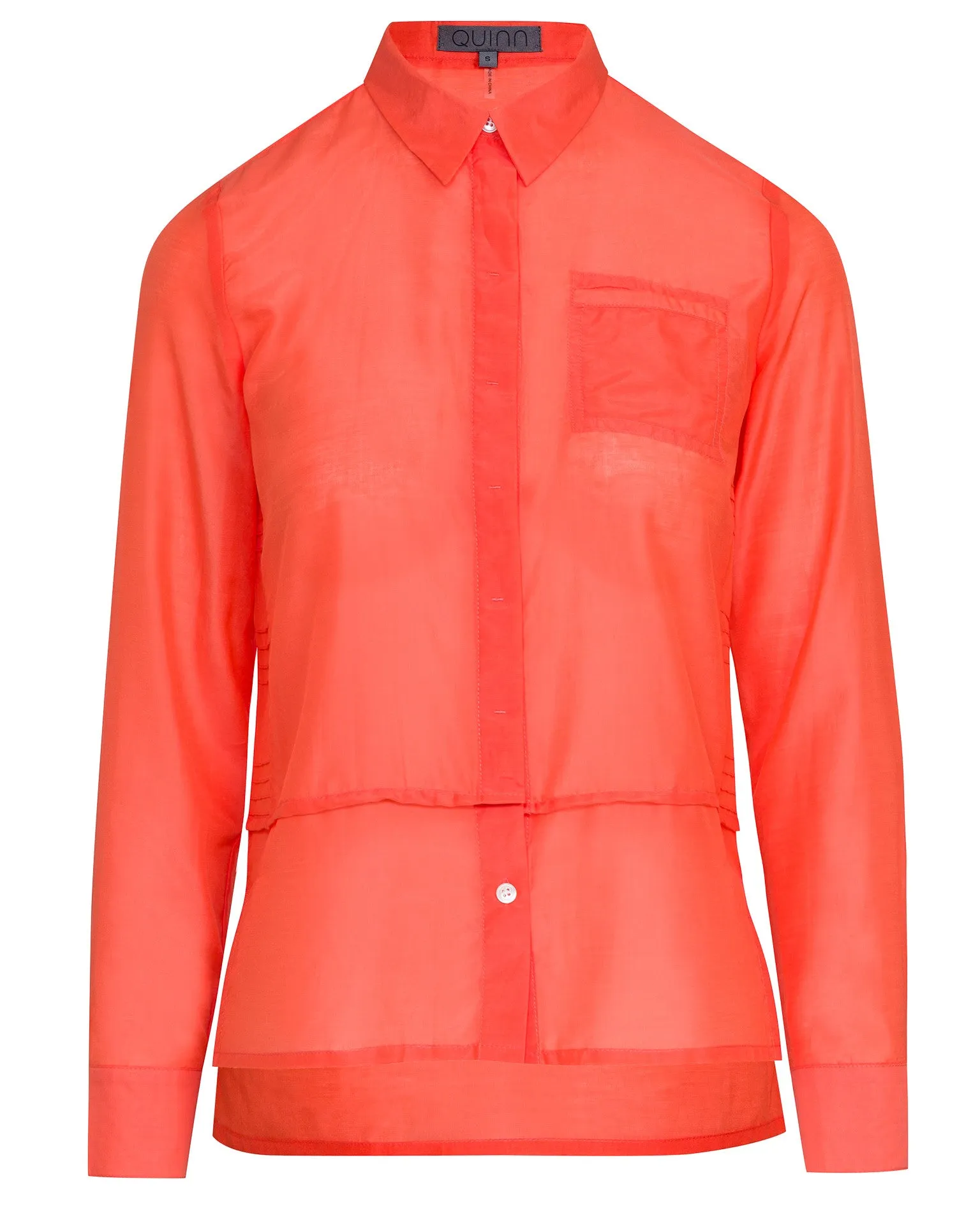 Korin Silk Cotton Button Up
