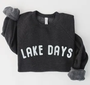 LAKE DAYS Graphic Fleece Pullover