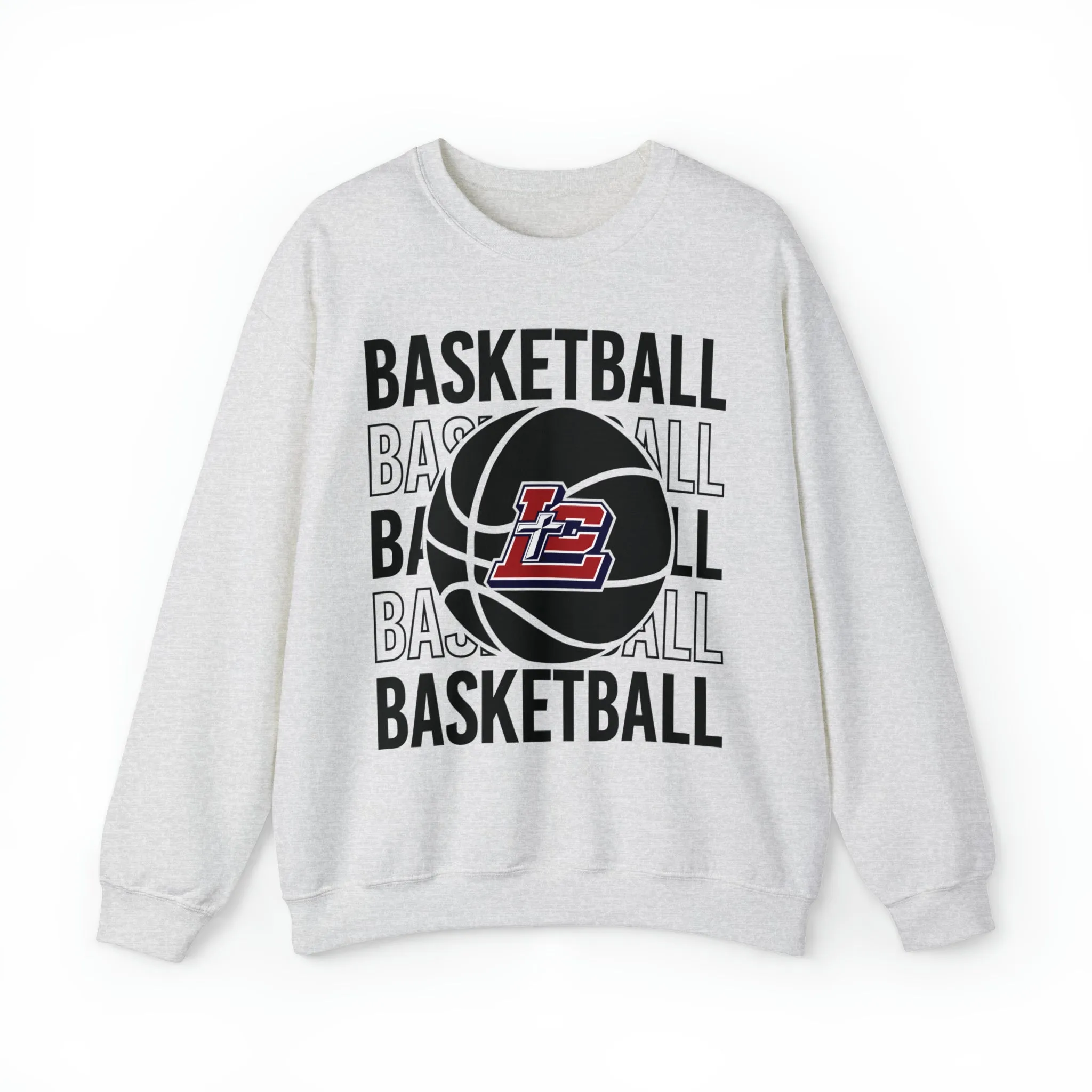 LC Saints Basketball Crewneck Sweatshirt