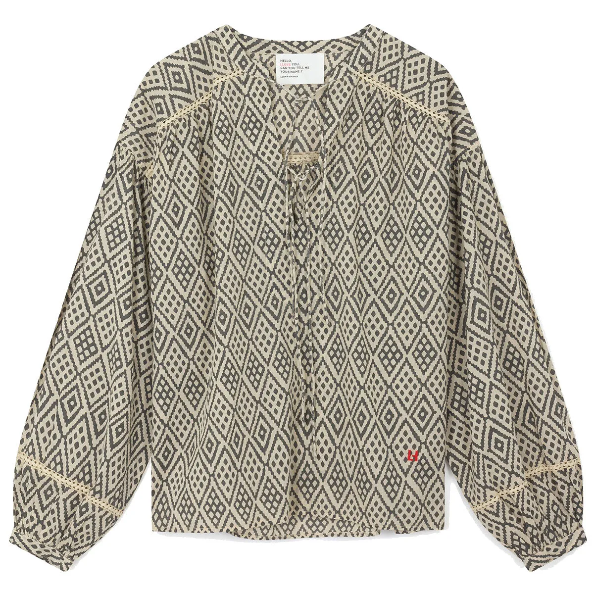 Leon And Harper Chabi Blouse Diam Beige